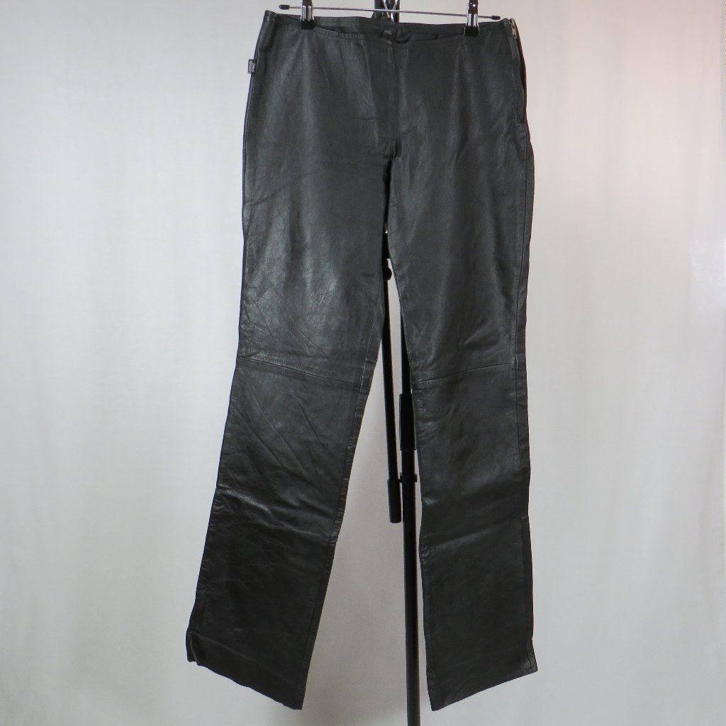 Leather King Black Leather Pants Leather King Black Leather Pants